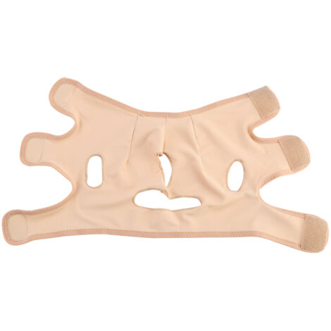 Masque Amincissant Visage, Bandeaux Réducteurs Double Menton et Ceintures Minceur Faciale