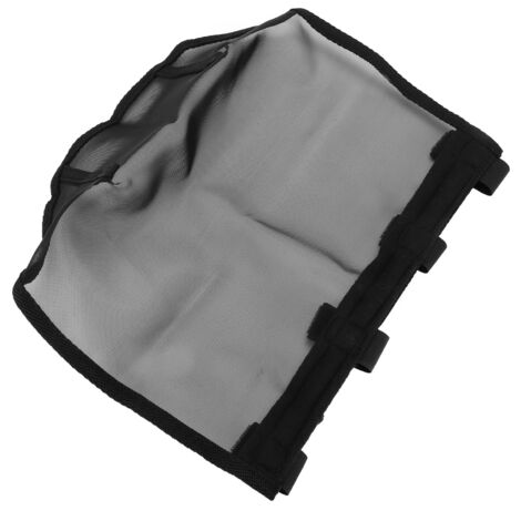Masque anti-mouches pour chevaux en Teslin respirant, protection faciale et couvre-nez équestre