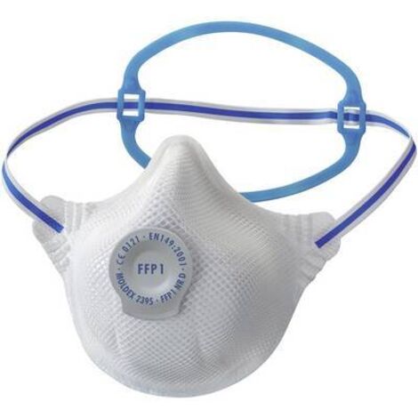 Masque anti-poussière 2395 SoloBand,valve,FFP1 NR D (Par 20)