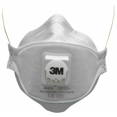 Masque Anti Poussiere Aura Ffp3 Nr D Confort Pliable Boite De 20 - K933 Sans Valve