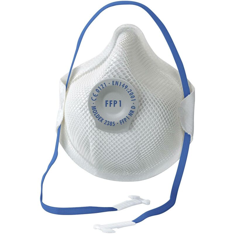 Moldex Smart 238501 Masque anti poussières fines avec soupape FFP1 D 20 pc(s) EN 149:2001, EN 149:2009 DIN 149:2001, DIN 149:2009 Q125792