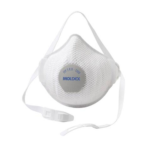 MOLDEX 3305 Masque anti poussière réutilisable avec valve FFP2 R D