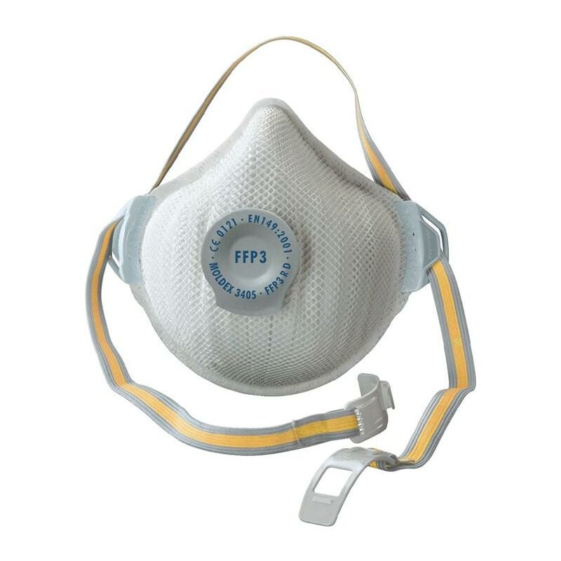 Masque de protection respiratoire air Plus 340501 FFP3 / v r d avec soupape d'expiration