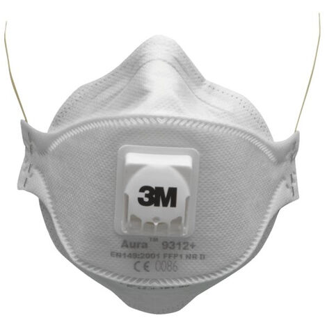 Masque Antipoussière Aura Série 9300 Ffp2 Nr D Avec Soupape - K93 22 - 15628-vp