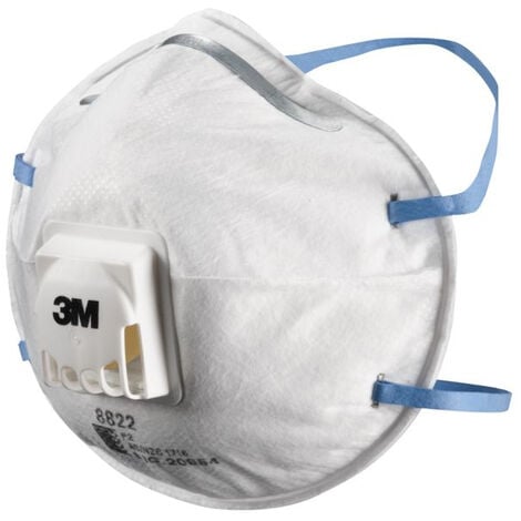 Masque respiratoire anti-poussière jetable série 8000, 3M® - Materiel pour  Laboratoire