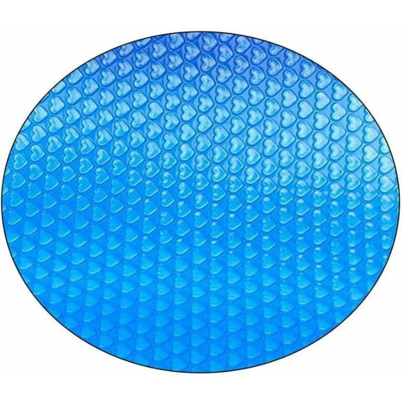 Masque à Bulles - Couverture Solaire Piscine Ronde - Protecteur Solaire Piscine Bassin Chauffage Extérieur Jardin - Film Isolant Piscine - Ø300cm