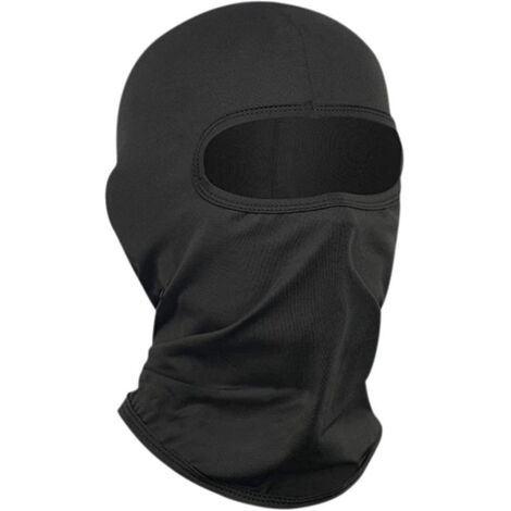 masque Cagoule Long Homme (noir) - Ski, Snowboard, Moto, Protection Uv Et Vent