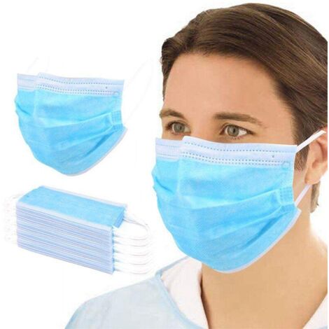Masque chirurgical M3, masque de protection 3W, lot de 50, certifié CE