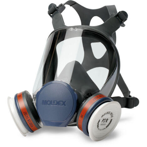 Masque complet de protection respiratoire vision panoramique MOLDEX Série 9000 EasyLock Noir L.