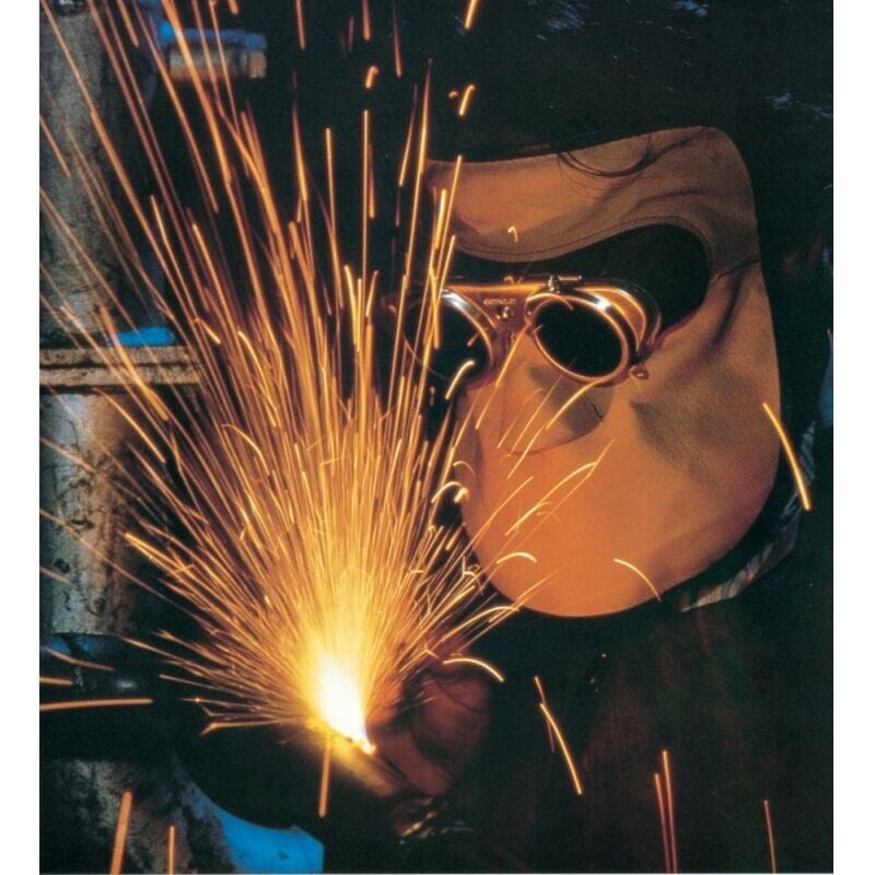 Masque cuir soudage longue pour Gl 50mm