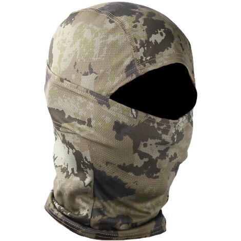Masque de camouflage, cagoule, couvre-chef pour cyclisme et moto tout-terrain - Zèbre