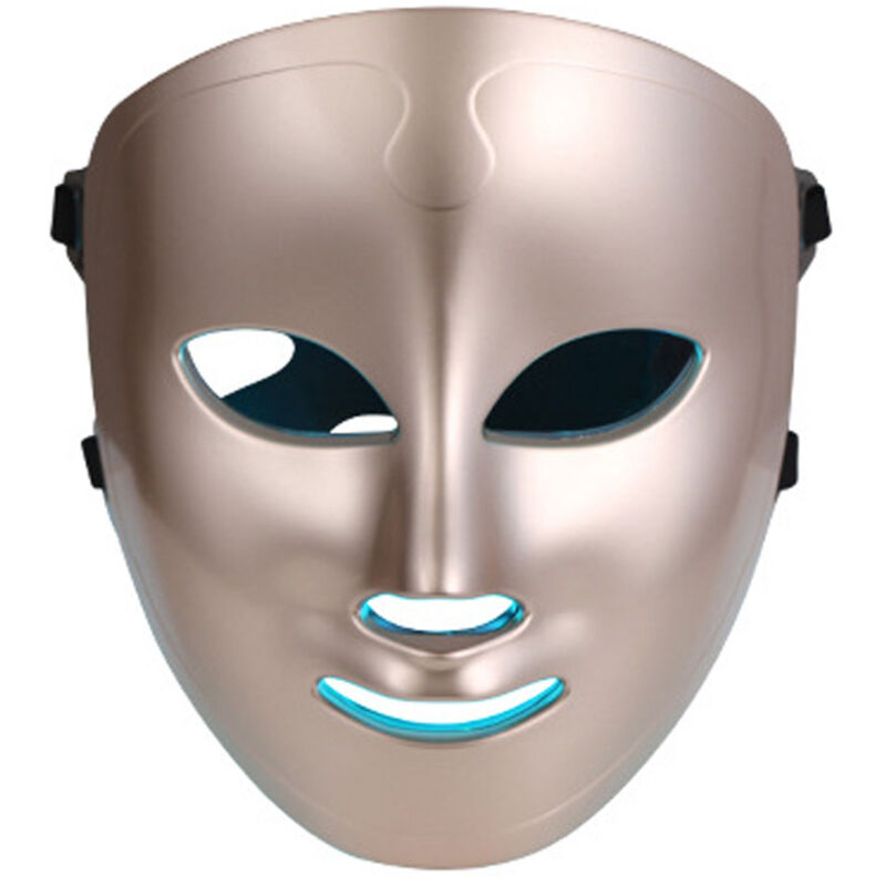 Masque de luminothérapie à led, masque de soin de la peau du visage de luminothérapie à led, en matériau abs