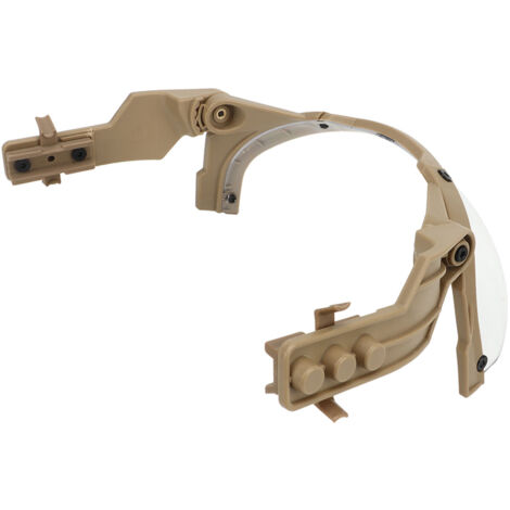 Masque de protection ajustable pour casque militaire MICH PC, visière transparente pour tir sportif et cyclisme