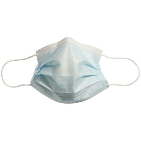Masque de protection buccal et nasal Mascot, type IIR 10 pièces