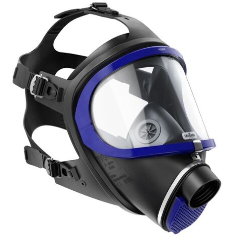 Masque de protection complet Rd40 – Corps en EPDM hypoallergénique – Double cadre d'étanchéité – Norme CE EN 148-1 – Drager