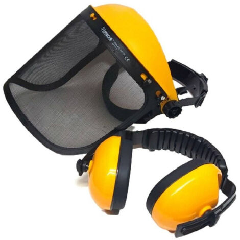Masque De Protection En Maille Ajustable Pour Débroussailleuse 435320