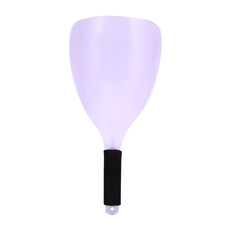 Masque de protection facial en plastique pour coupe et meulage - Visière anti-projections (violet)