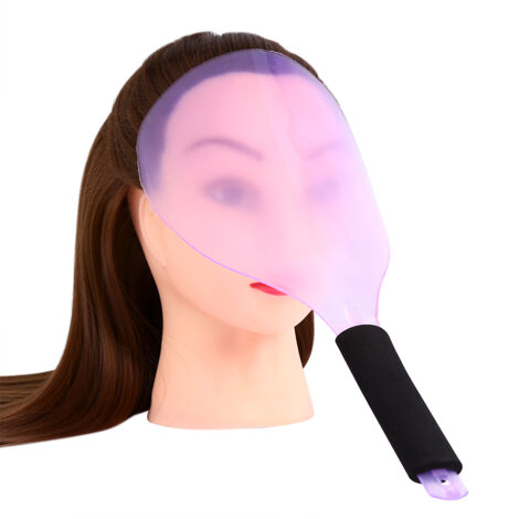 Masque de protection facial en plastique pour coupe et meulage - Visière anti-projections (violet)
