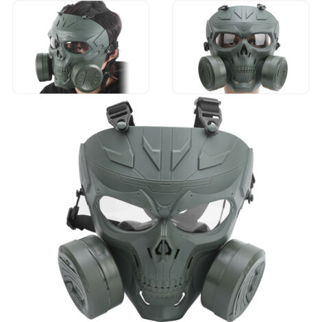 Masque de Protection Facial Transparent Ventilé pour Vélo et Événements Extérieurs