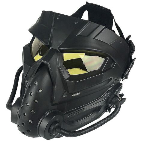 Masque de protection faciale ajustable, coupe-vent et anti-poussière pour le ski et le cyclisme en extérieur