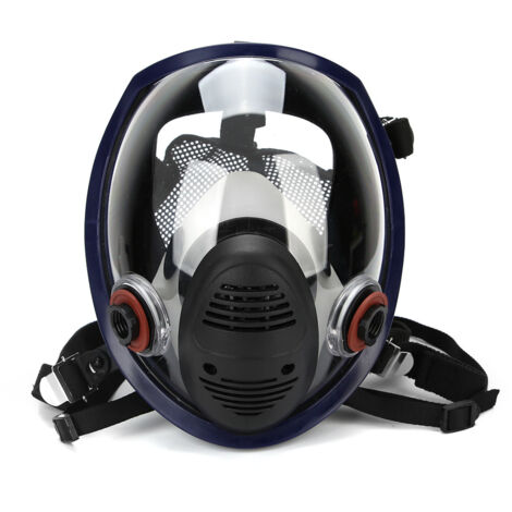 Masque de Protection Intégral 8100 Anti-Poussières Industrielles, Vapeurs Chimiques et Pesticides