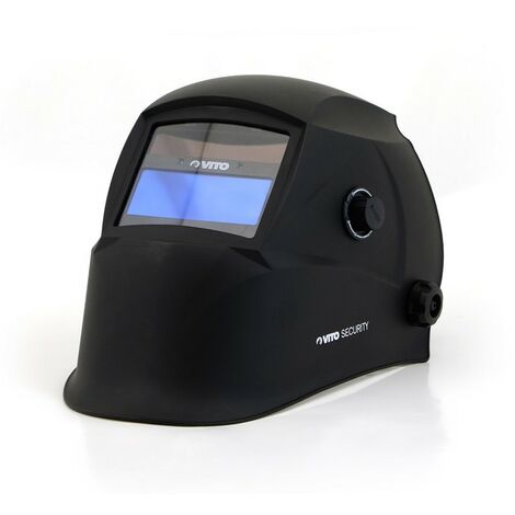 Masque de soudure automatique LCD – Teinte variable DIN 9 à 13 – Alimentation solaire – Temps de réaction 1/30000 sec – Protection EPI EN 175 – Vito Pro-Power