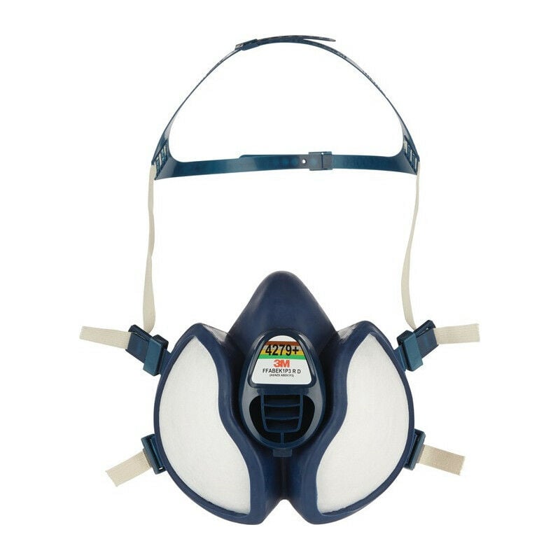 Masque de protection respiratoire 4279 EN 405:2001 + A1:2009 FFABEK1 P3 RD 3M
