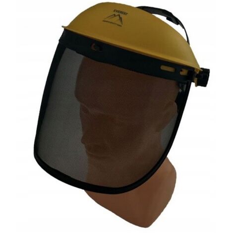 MASQUE DE PROTECTION SCIE CASQUE DÉBROUSSAILLEUSE tonte coupe PROTECTION