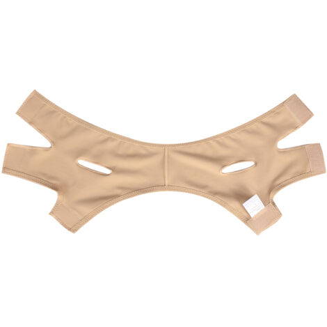 Masque de remodelage facial et minceur du cou - Bandage XL pour réduire le double menton et raffermir