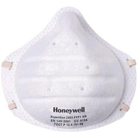 Masque de sécurité Honeywell SUPERONE 3203 FFP1 30 unités