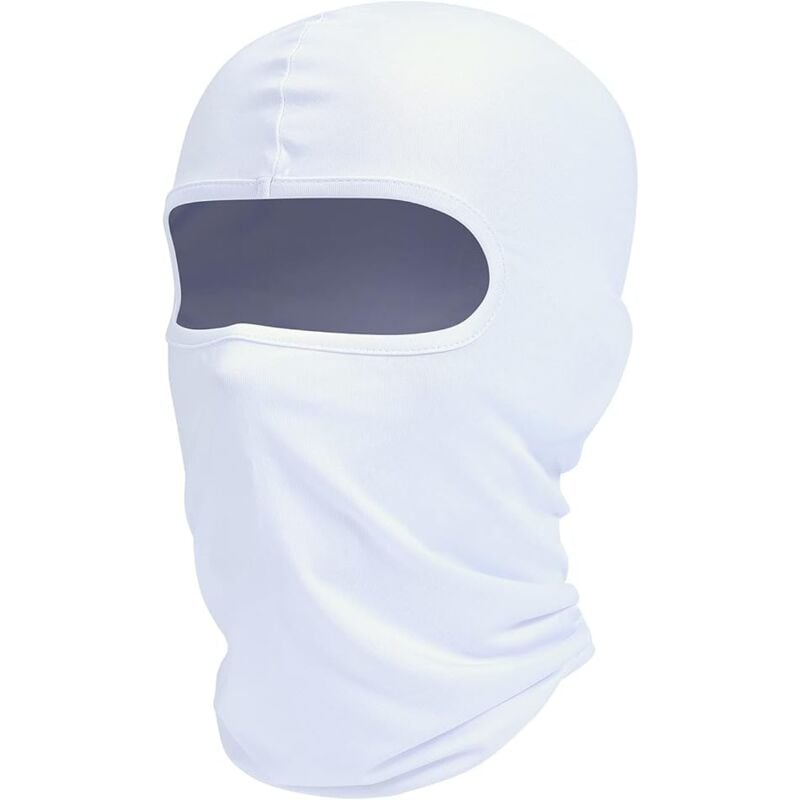 Image of XVX - Masque de ski cagoule, protection uv, écharpe moto, écharpe d'été, blanc pour homme et femme