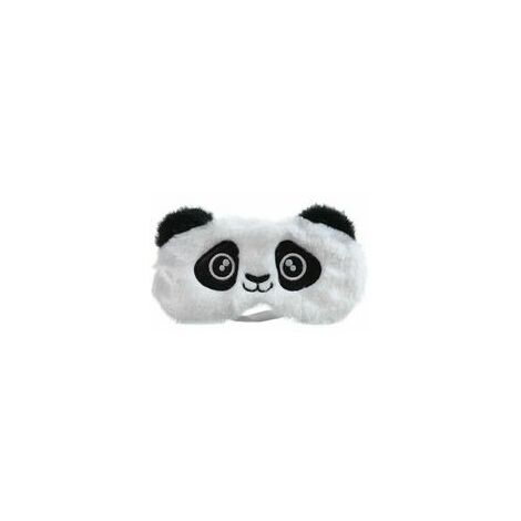 Masque de Sommeil Licorne Masque de Nuit Enfant Animaux Masque Kawaii Mignon Cache Yeux pour Dormir Adultes Femme Panda Blanc