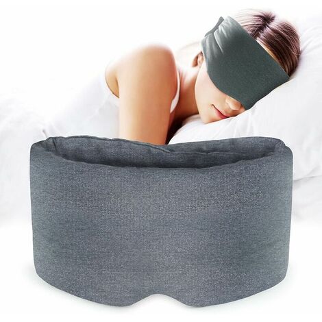 Masque de sommeil - Masque de nuit ultra doux et confortable, masque pour les yeux pour dormir pour la maison, le sommeil, les voyages（717.8cm）