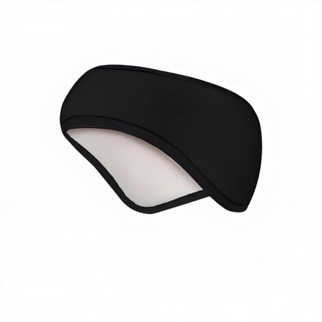 Masque de Sommeil - Réglable - Anti-bruit - Couleur Noir - 1 pièce