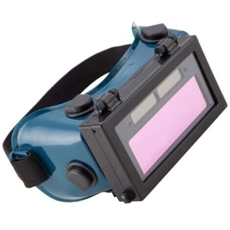 Masque de soudage à assombrissement automatique, lunettes de protection pour soudeur et chantier de construction - Équipement solaire sécurisé