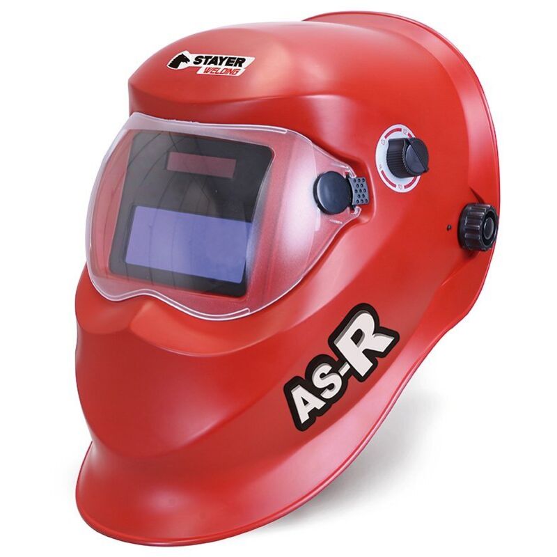 Cran de soudage stayer as-r EN169 réglable de din 9 à din 13 avec zone de visualisation (alimentation solaire et batterie)