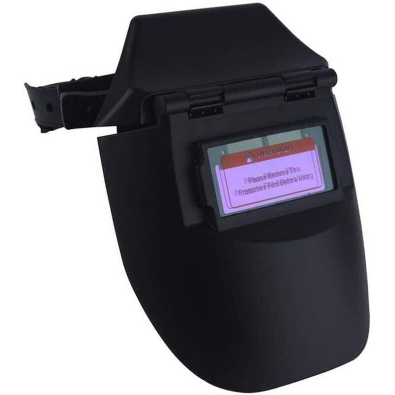 Masque de Soudage Casque de Soudage à Assombrissement Automatique, Casque de Soudage TIG de Meulage Semi-fermé à énergie Solaire