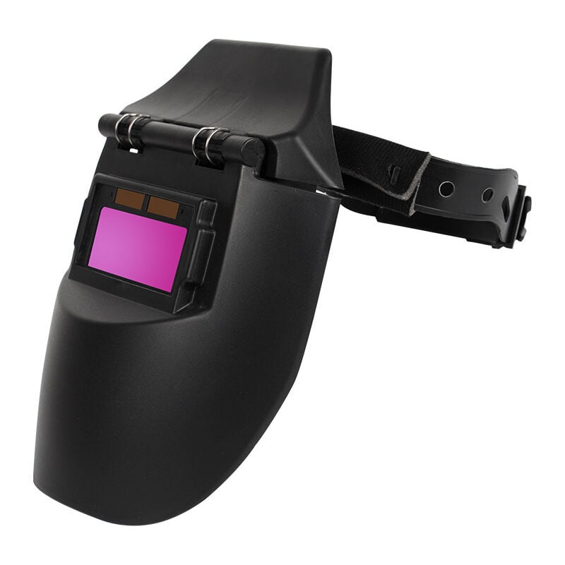 Ladacèe - Masque de Soudage, Casque de Soudage Solaire Monté sur la Tête de Réglage du Noircissement Automatique du Casque, Capteur de Sensibilité