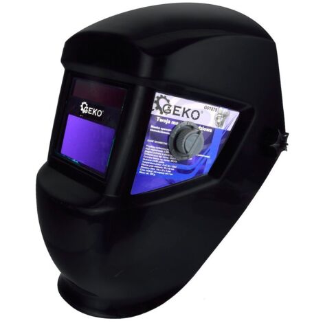 Masque de soudeur professionnel auto-assombrissant échelon 9/13 DIN Noir