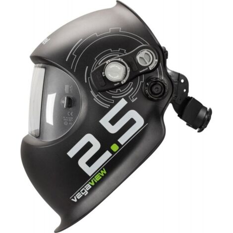 Masque de soudure automatique 2.5 – Protection optimale – Teinte ajustable – Normes ANSI, EAC, CSA, EN 379 – Champ de vision 50 x 100 mm – Optrel - 5noir