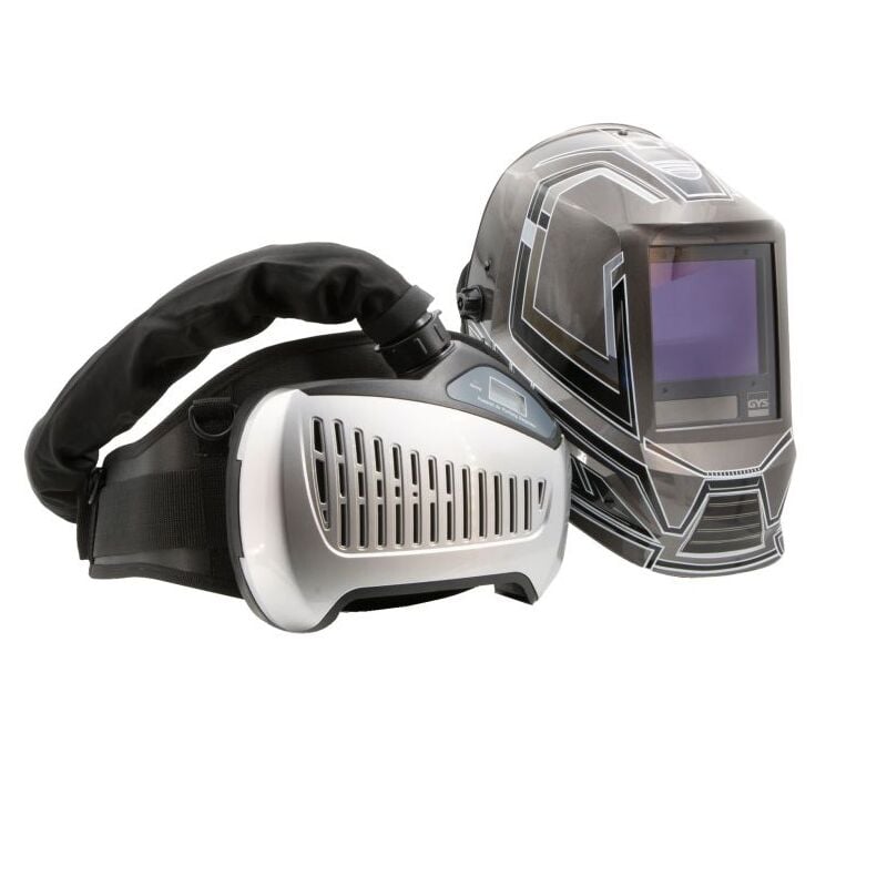 GYS - Cagoule soudeur 5-13G matic Air True Color xxl - 047846 - Gris foncé - Taille unique