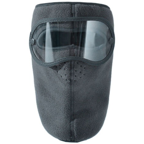 Masque écharpe à couverture complète pour l'extérieur coupe-vent respirant épaississant hommes et femmes chauds et anti-poussière