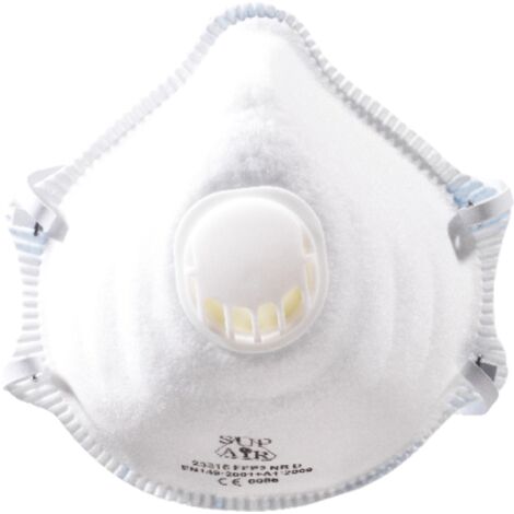 Masque ergonomique MO23216 FFP2 PREM'S - Boîte de 10 pièces - COVERGUARD - 23216