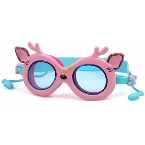 Masque et lunette de soudure lunettes de natation enfants étanche anti-buée HD lunettes de natation rose