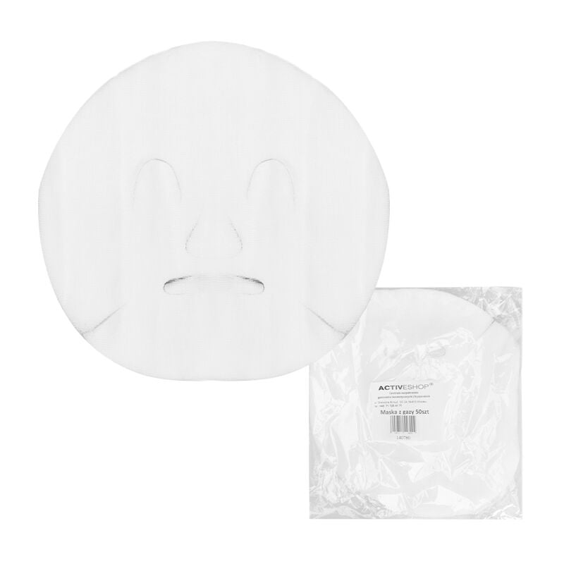 Masque facial en gaze 50 pcs.