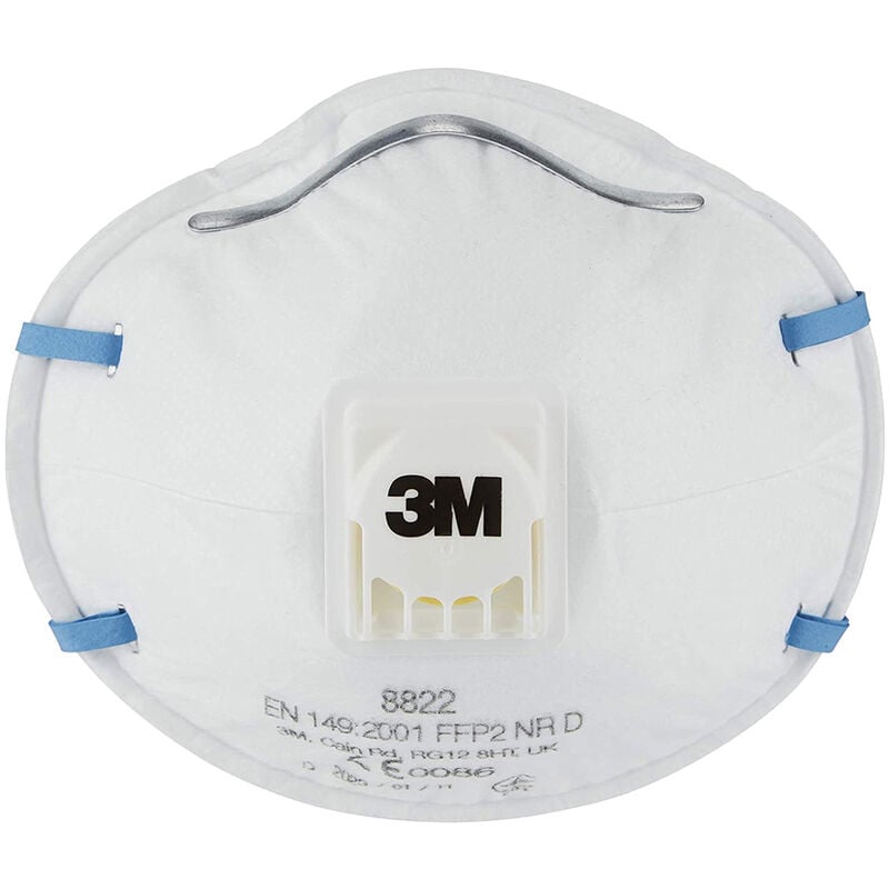 3M - Masque facial jetable FFP2 Classic 8822 - -