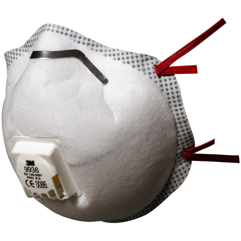 3M - Masque facial réutilisable FFP3 9936