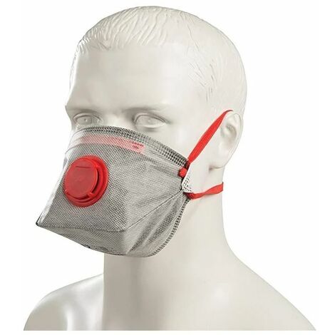 5 masques antipoussière coque 3M 8835 FFP3 R D avec soupape et joint facial