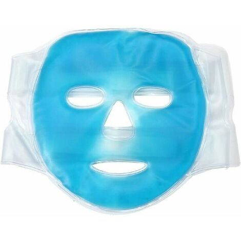 Masque Gel Froid pour Les Yeux & Le Visage - Non Toxique & Réutilisable