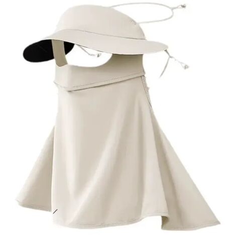 Masque intégral en soie glacée avec protection UV pour le cyclisme et protection solaire respirante